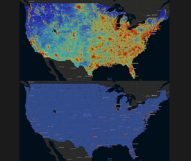 Anthropogenic Night Light